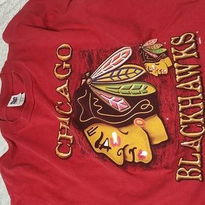 90s 2000s Chicago Blk hawks